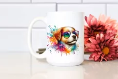Quirky Colorful Sunglasses Art | Sublimation | Clipart Product Image 2