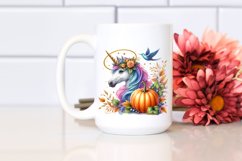 Vibrant Unicorn Hallo Drawing | Clipart Product Image 2