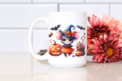 Simple Halloween Baby Mouse Drawing | Clipart Product Image 2
