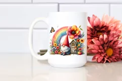 Gnome House Autumn Scene | Clipart Product Image 2