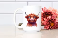 Funny Highland Cow, High-Res PNG Product Image 2