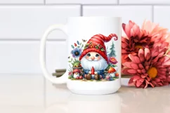 Colorful Gnome, Watercolor PNG Product Image 2