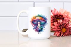 Colorfull Mushroom Splash | Clipart Product Image 2