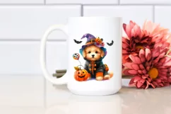 Cute Baby Dog Halloween | Clipart Product Image 2