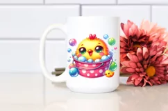 Colorful Baby Chicken, Transparent PNG Product Image 2