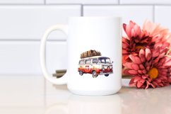 Vintage Oilish Van | Sublimation Clipart Product Image 2