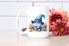 Detailed Cute Gnome in Watercolor | Sublimation Clipart Product Image 2