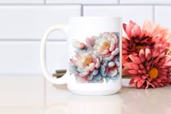 Glossy Peonies | Sublimation | Clipart Product Image 2