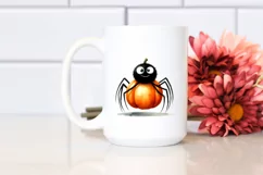 Funny Halloween Spider Creepy Arachnid | Clipart Product Image 2