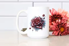 Shiny Rose Metallic Gloss | Sublimation | Clipart Product Image 2