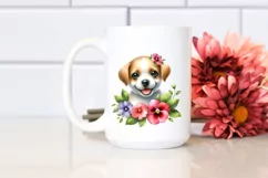 Smiling Babydog Impatiens | Sublimation | Clipart Product Image 2