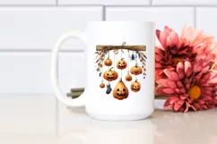 a Washed Watercolor Style Halloween PNG Product Image 2