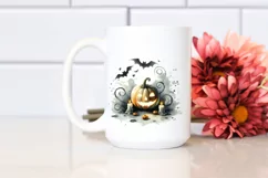 a Watercolor Style Simple Halloween PNG Product Image 2