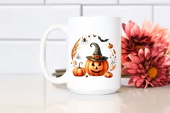 a Watercolor Style Simple Halloween PNG Product Image 2