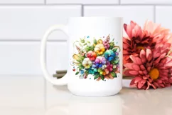 Watercolor Luxury Flower Splash Clipart Product Image 2