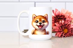 Crazy Shiba Inu | Sublimation | Clipart Product Image 2