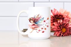 Colorful Watercolor Fairy Petals Wind Product Image 2
