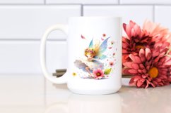 Colorful Watercolor Fairy Petals Wind Product Image 2