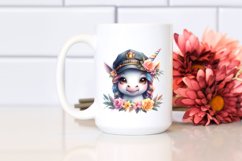 Baby Unicorn with Director Cap PNG Product Image 2