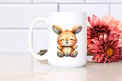 Vibrant Watercolor Bunny | Clipart Product Image 2