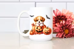Cute Baby Puppy Halloween PNG Product Image 2