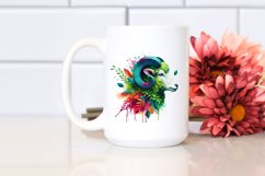 Abstract Watercolor Lamb Frame PNG Product Image 2