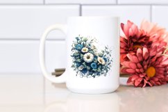 Morning Glory Artistic Scene | Sublimation | Clipart Product Image 2