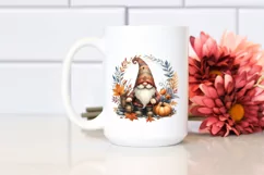Detailed Autumn Gnome PNG Product Image 2