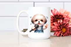 Funny Baby Bichpoo | Sublimation | Clipart Product Image 2