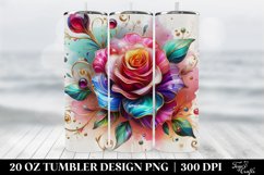 Plant Tumbler, 20 oz Skinny Tumbler Wrap Product Image 2