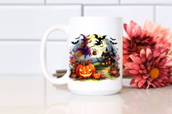 Simple Witch Halloween Clipart Product Image 2