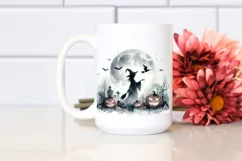 a Watercolor Style Simple Halloween PNG Product Image 2
