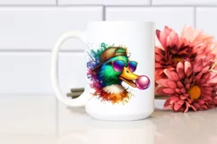 Quirky Duck Portrait Sunglasses Clipart Product Image 2
