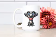 Funny Great Dane with Big Popping Eyes | Sublimation | Product Image 2