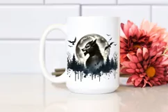 a Washed Watercolor Style Halloween PNG Product Image 2