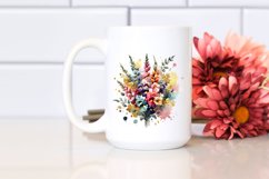 Watercolor Abstract Snapdragon Bouquet Product Image 2