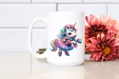 Baby Unicorn Galliard Dancer PNG Product Image 2