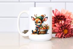 baby deer with Colorful Artistic Style | Autumn Vegetables Product Image 2