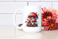 Detailed Glossy Mushroom, PNG Product Image 2