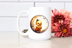dressed for Halloween Baby Duck PNG Product Image 2