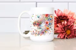 Small Cute Fairy Tumbling with Flower Petals Product Image 2