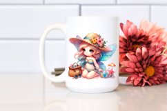 Colorful Beachwear Fairy | Clipart Product Image 2