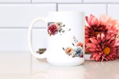 Abstract Horizontal Frame Watercolor Sublimation Clipart Product Image 2