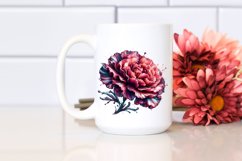 colorful Shiny Carnation -Like Material Splash | Clipart Product Image 2