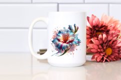 Abstract Glossy Gladiolus | Clipart Product Image 2