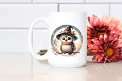 dressed for Halloween Baby Owl PNG Product Image 2