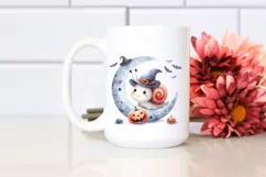 dressed for Halloween Baby Snail PNG Product Image 2