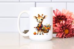 Baby Giraffe Basket | Clipart Product Image 2