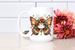 Smiling Butterfly | Watercolor Clipart Product Image 2