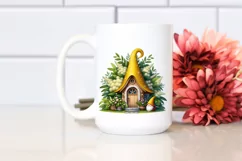Cute Gnome Elderberry House | Sublimation | Clipart Product Image 2